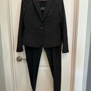 Banana Republic Classic Black Pantsuit